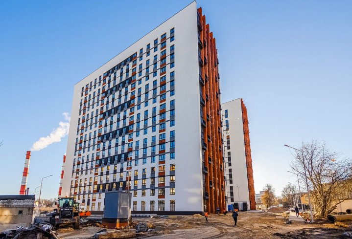 Многоквартирный дом в ЖК Тетра, г. Нижний Новгород, 1-я Оранжерейная улица, д. 24А
