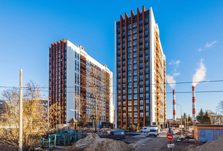 Многоквартирный дом в ЖК Тетра, г. Нижний Новгород, 1-я Оранжерейная улица, д. 24А