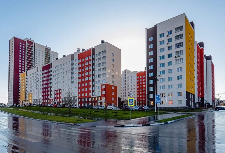 Многоквартирный дом в ЖК Новая Кузнечиха, г. Нижний Новгород, ул. Новокузнечихинская, д. 5