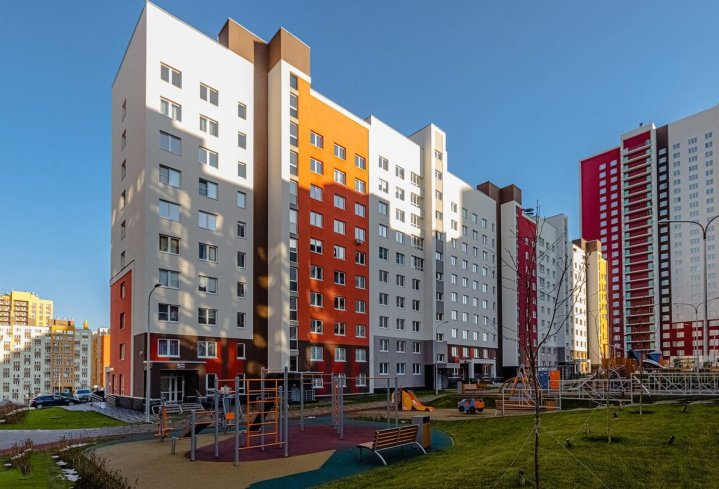 Многоквартирный дом в ЖК Новая Кузнечиха, г. Нижний Новгород, ул. Новокузнечихинская, д. 5