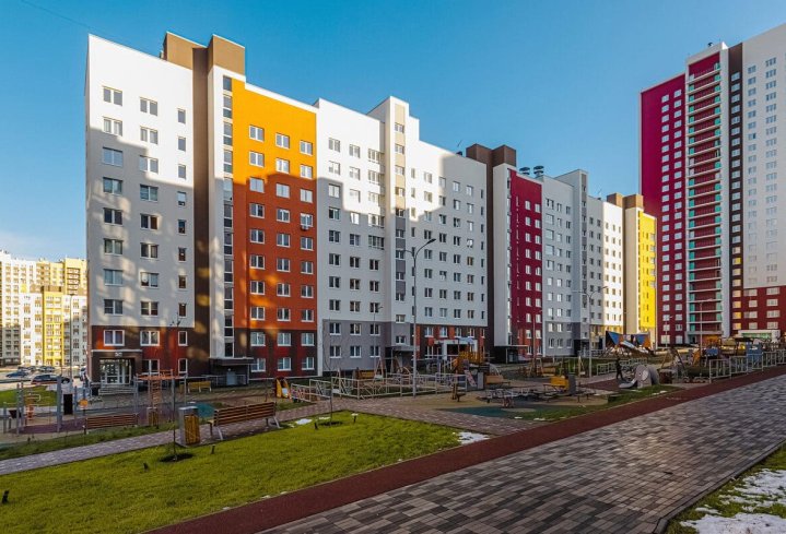 Многоквартирный дом в ЖК Новая Кузнечиха, г. Нижний Новгород, ул. Новокузнечихинская, д. 5