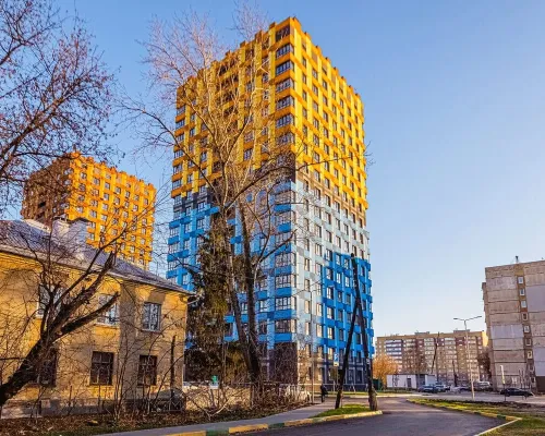 Полусухая стяжка пола в многоквартирном доме в ЖК Маяковский Парк