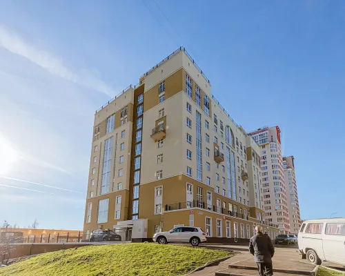 Полусухая стяжка пола в многоквартирном доме в ЖК Город Будущего