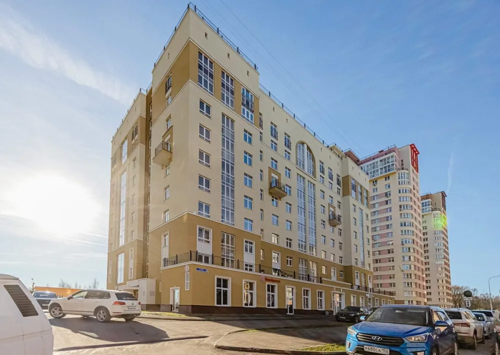 Полусухая стяжка пола в многоквартирном доме в ЖК Город Будущего
