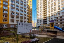 Полусухая стяжка пола в многоквартирном доме в ЖК Новая Кузнечиха