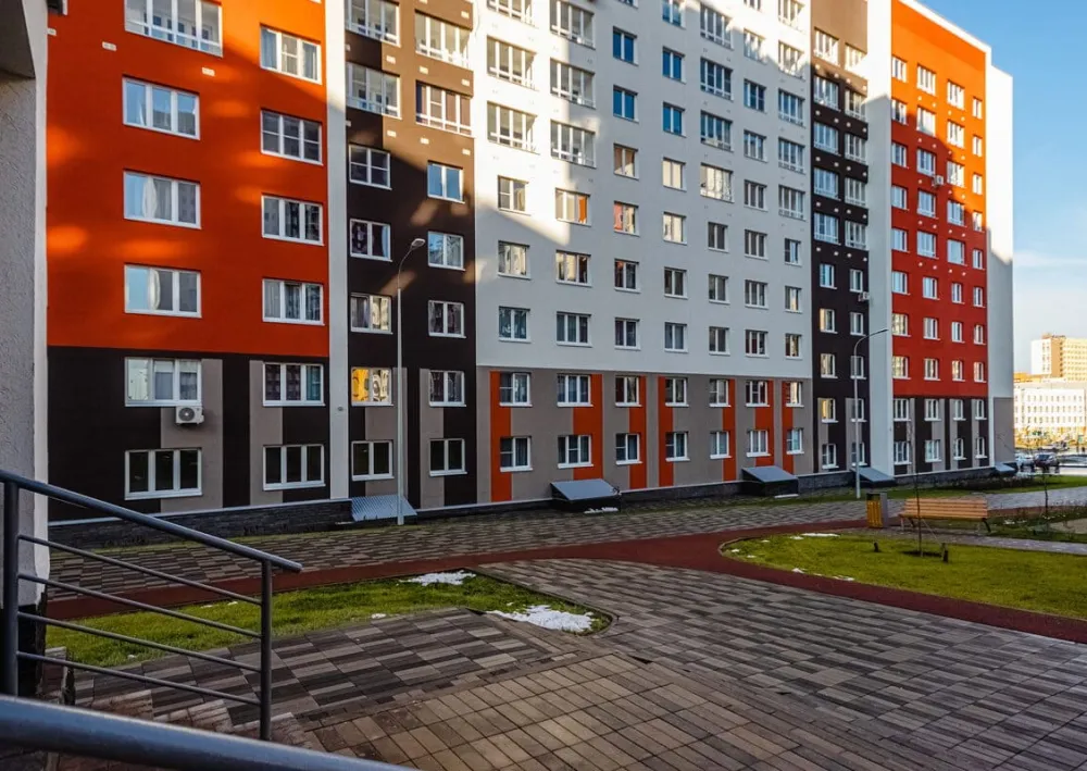 Полусухая стяжка в многоквартирном доме в ЖК Новая Кузнечиха