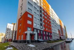 Полусухая стяжка пола в доме ЖК Новая Кузнечиха