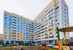 Полусухая стяжка пола в многоквартирном доме в ЖК Авиа