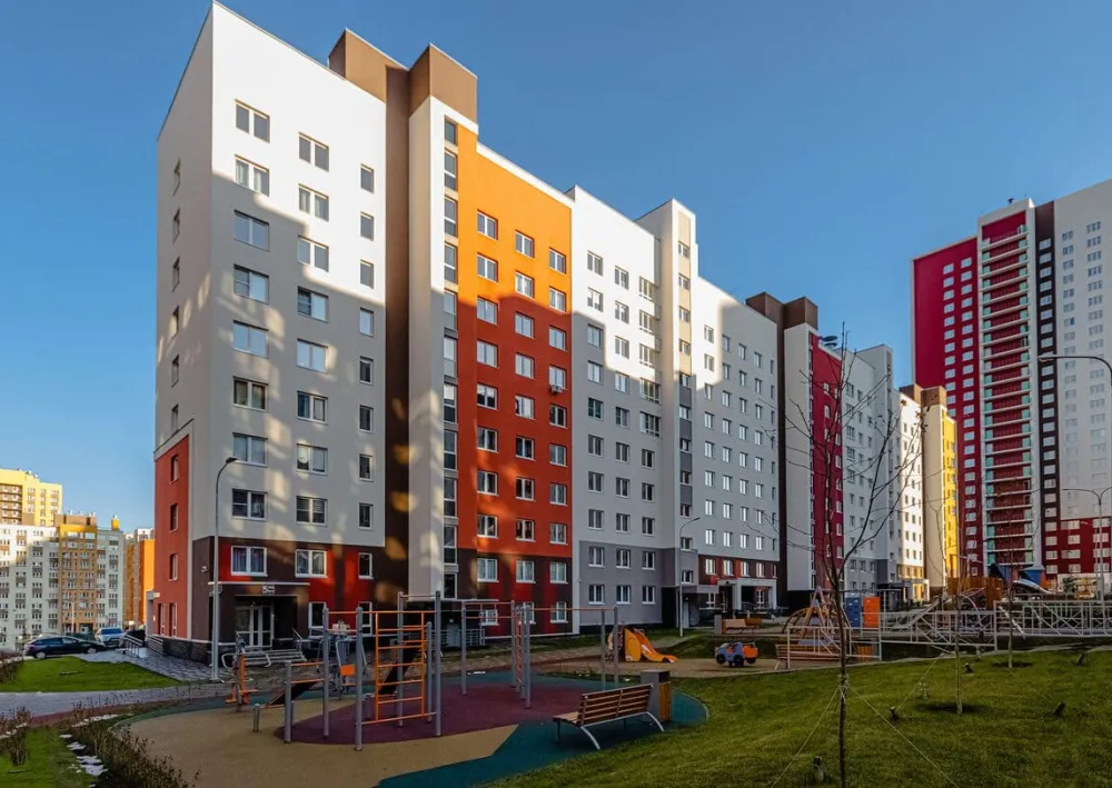 Полусухая стяжка пола в жилом доме в ЖК Новая Кузнечиха