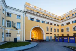 Полусухая стяжка пола в Доме правительства Нижегородской области