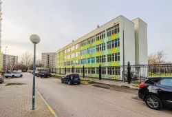 Полусухая стяжка пола в школе № 34 в Нижнем Новгороде