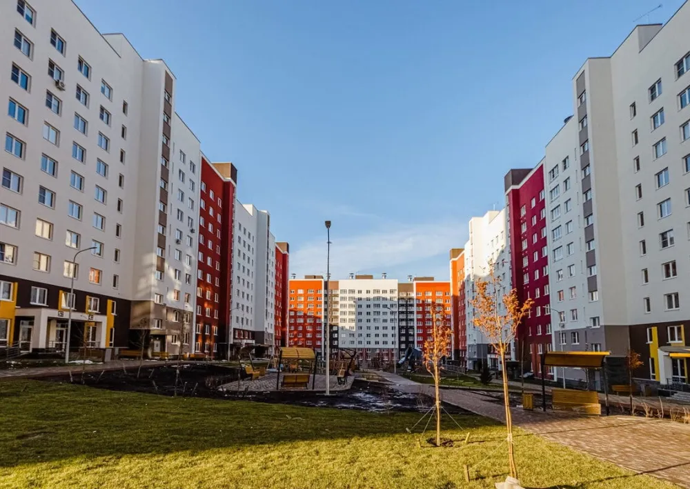 Полусухая стяжка в многоквартирном доме в ЖК Новая Кузнечиха