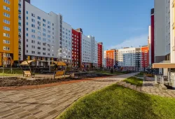 Полусухая стяжка пола в доме ЖК Новая Кузнечиха