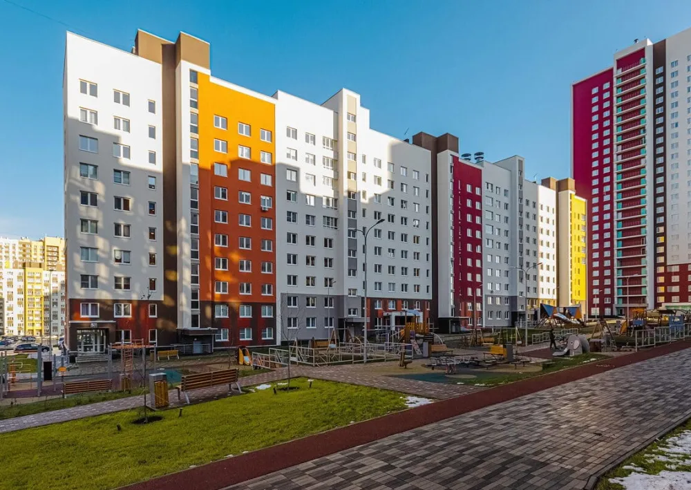 Полусухая стяжка пола в жилом доме в ЖК Новая Кузнечиха