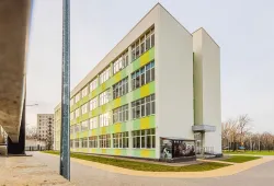 Полусухая стяжка пола в школе № 34 в Нижнем Новгороде