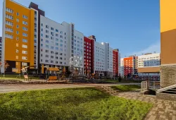 Полусухая стяжка пола в доме ЖК Новая Кузнечиха