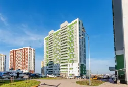 Полусухая стяжка пола в многоквартирном доме в ЖК Цветы