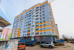 Полусухая стяжка пола в многоквартирном доме в ЖК Авиа