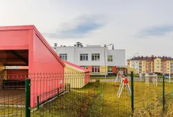 Полусухая стяжка пола в Детском саду № 225