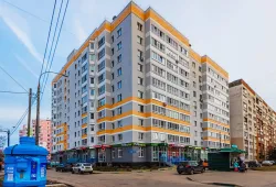 Полусухая стяжка пола в многоквартирном доме в ЖК Авиа
