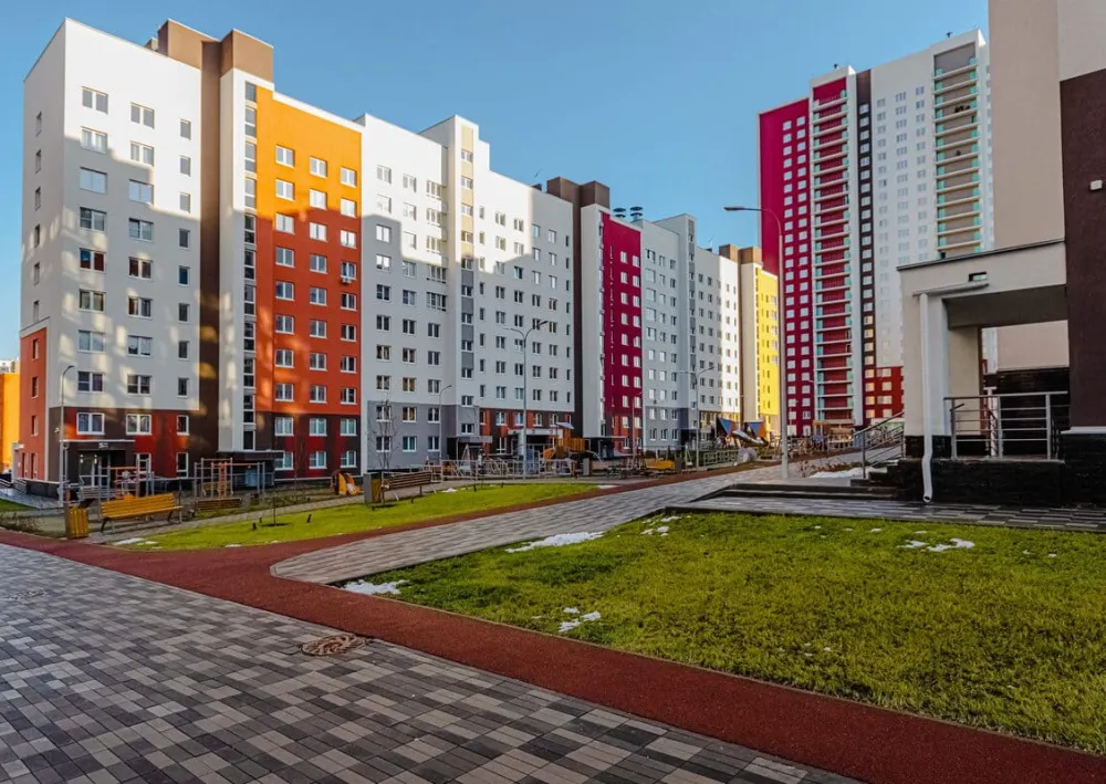 Полусухая стяжка пола в жилом доме в ЖК Новая Кузнечиха