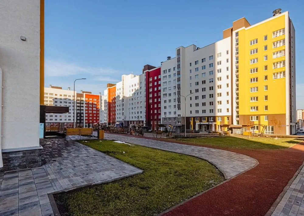 Полусухая стяжка пола в жилом доме в ЖК Новая Кузнечиха