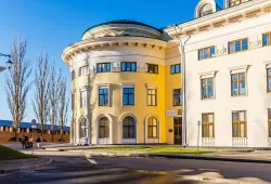 Полусухая стяжка пола в Доме правительства Нижегородской области