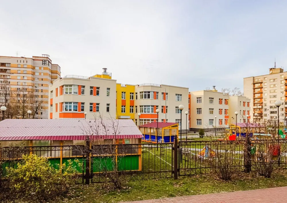 Полусухая стяжка пола в Детском саду № 235