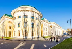Полусухая стяжка пола в Доме правительства Нижегородской области