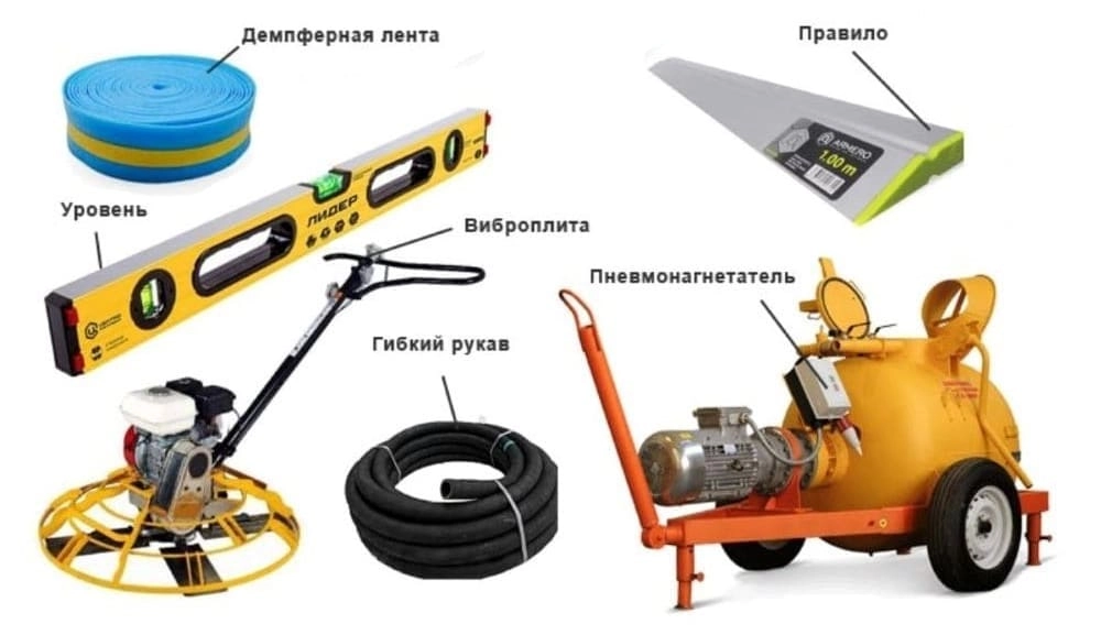 Материалы для полусухой стяжки