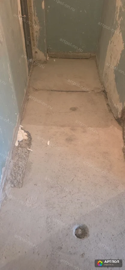 Полусухая стяжка пола 80 мм, 28,8 м² — Бор: ход работ